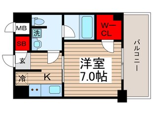 S-RESIDENCE木場flusparkの物件間取画像